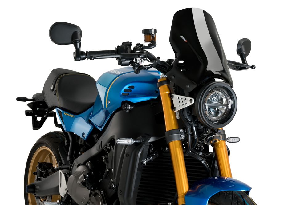 PUIG 21431N New Generation Sport passend fuer YAMAHA XSR900 Schwarz