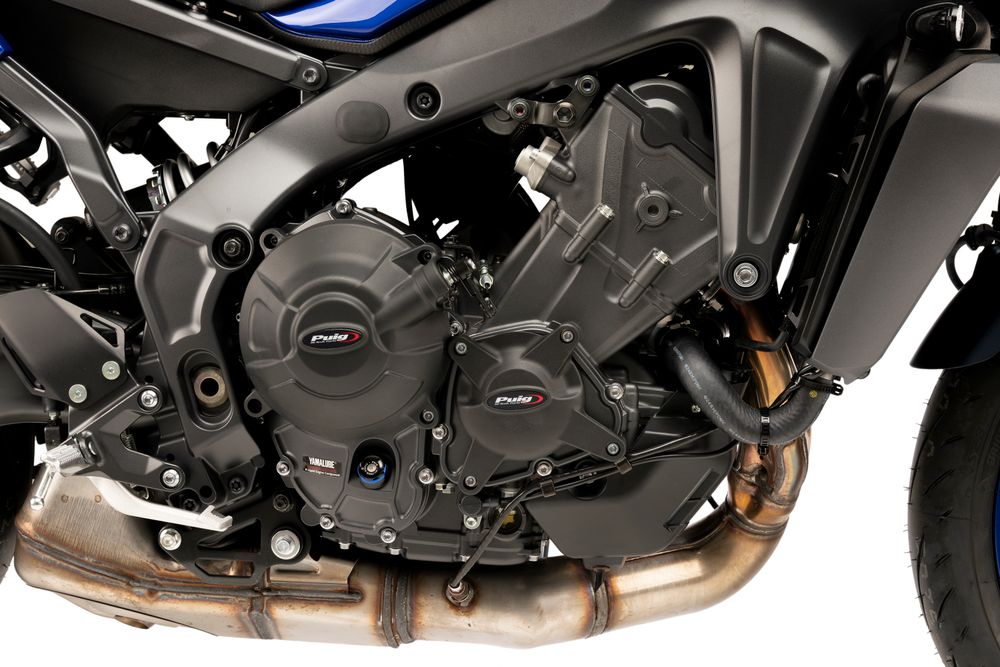 PUIG 20990N Motorschutzhauben passend fuer YAMAHA MT-09 Schwarz