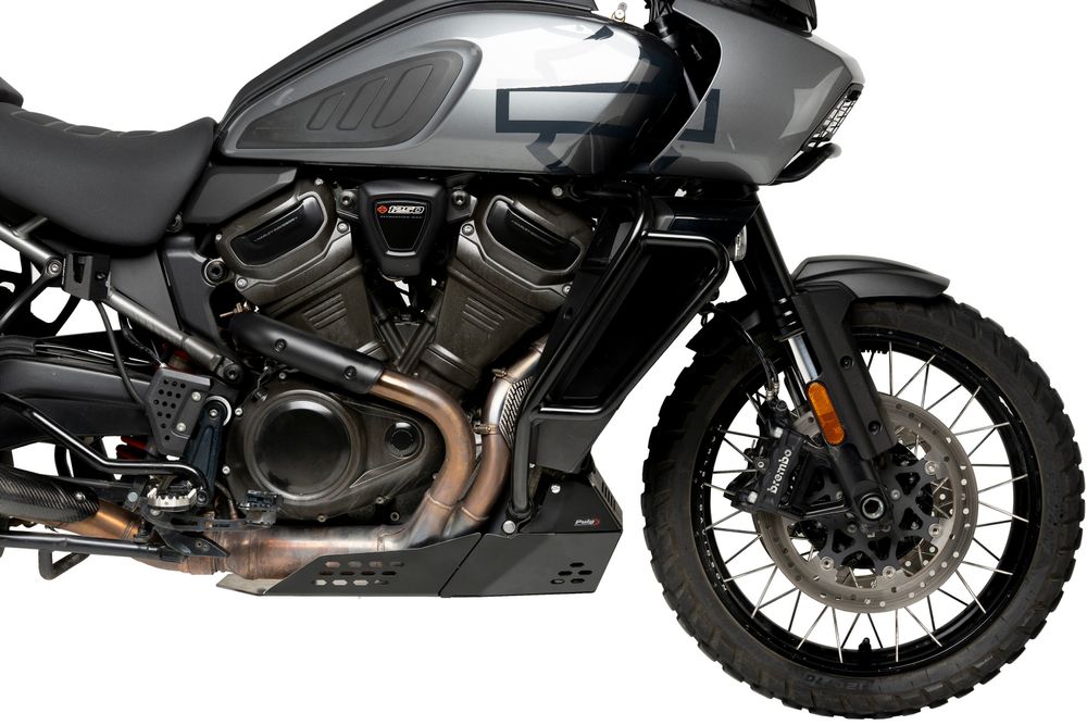 PUIG 22181N Motor Schutz passend fuer HARLEY DAVIDSON PAN AMERICA RA1250 Schwarz
