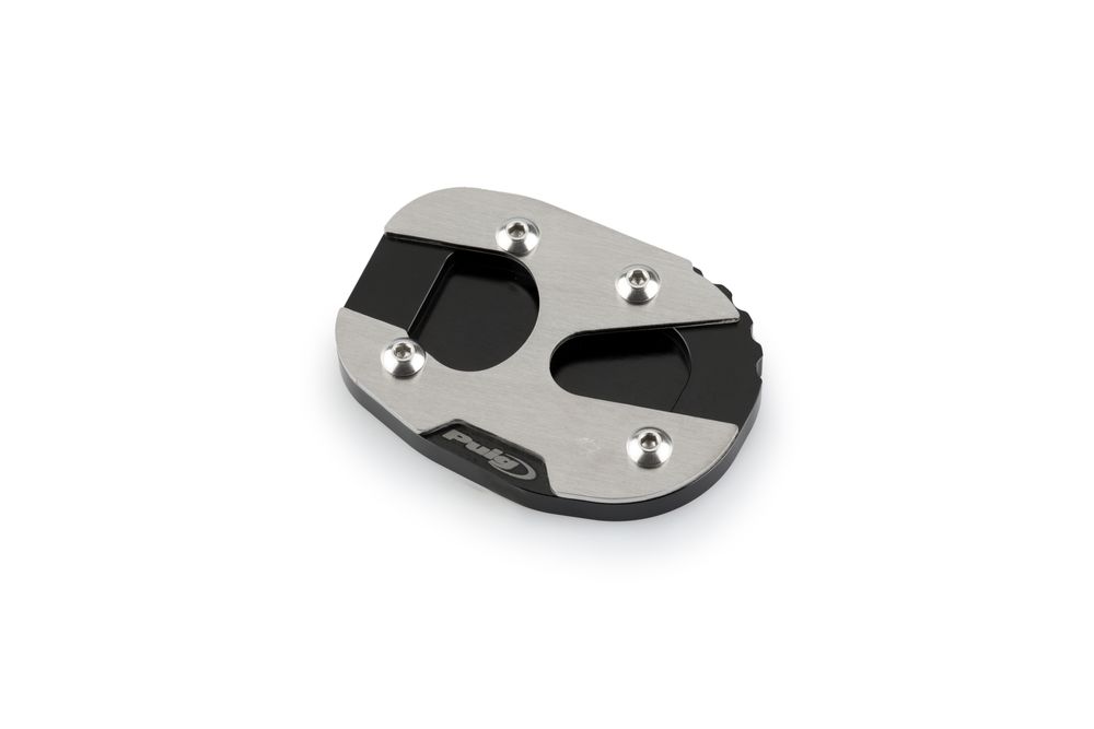 PUIG 20182N Fusstandverbreiterung mit Standardaufhängung passend fuer YAMAHA MT-09 Schwarz