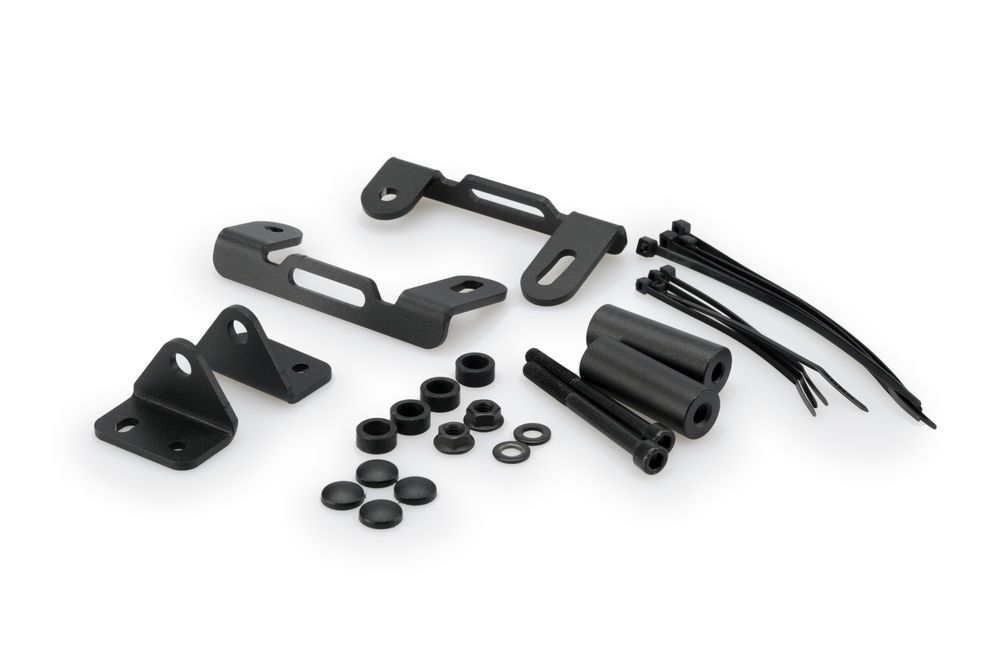 PUIG 3145N Zusatzscheinwerfern Beam passend fuer SUZUKI DL650 V-STROM Schwarz