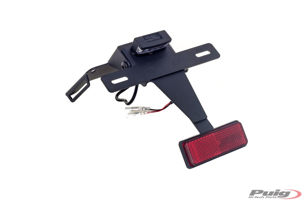 PUIG 4735N Kennzeichenhalters passend fuer SUZUKI GSX-R600 Schwarz