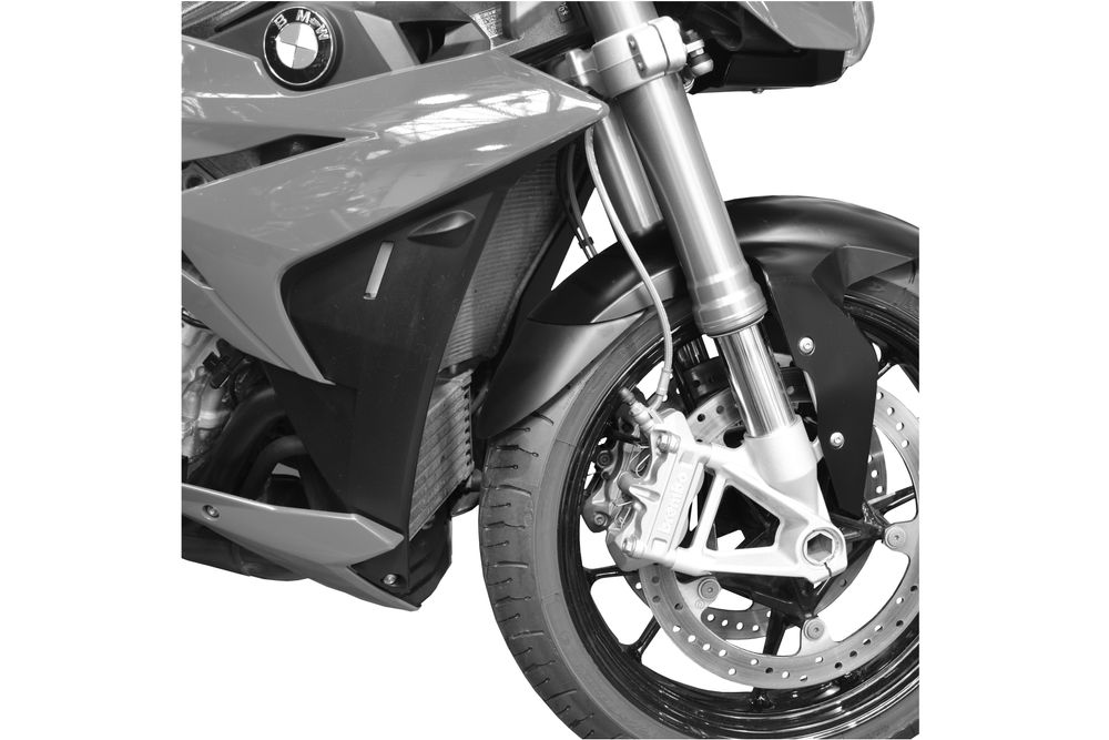 PUIG 8084N Verlängerung des vorderen Schutzblechs passend fuer BMW S1000R Schwarz