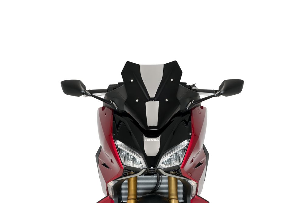 PUIG 20578N Windschutzscheibe V-Tech Line Sport passend fuer HONDA FORZA 750 Schwarz