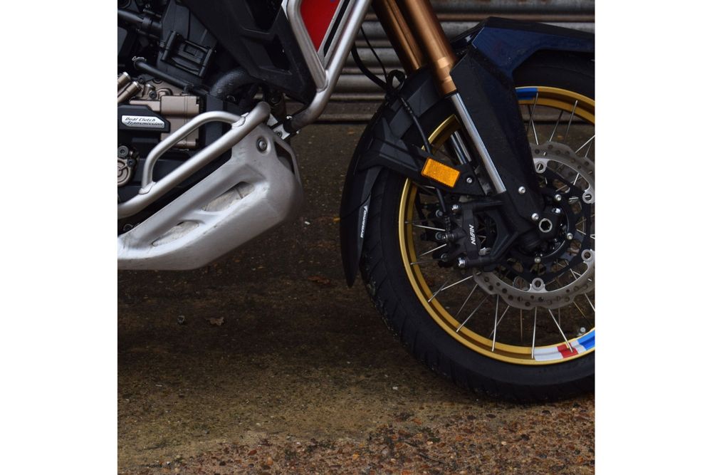 PUIG 22301J Verlängerung des vorderen Schutzblechs passend fuer HONDA CRF1100L AFRICA TWIN ADVENTURE SPORTS Mattschwarz