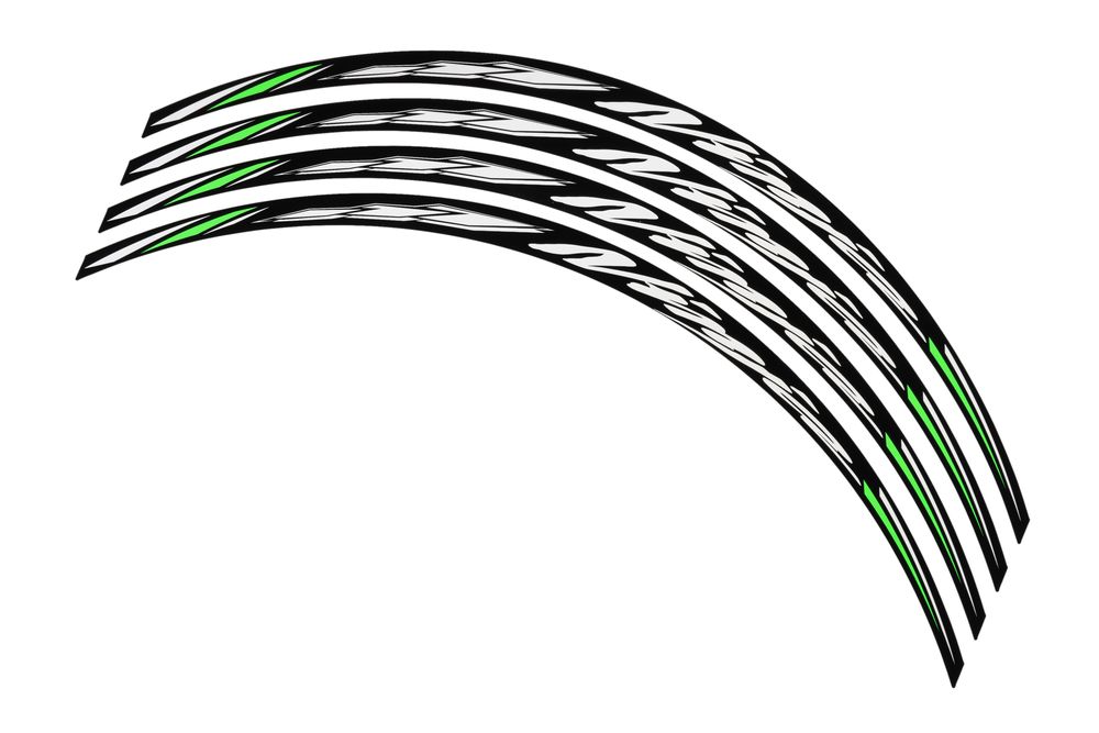 PUIG 5128B Rim Strips passend fuer UNIVERSAL UNIVERSAL Weiss