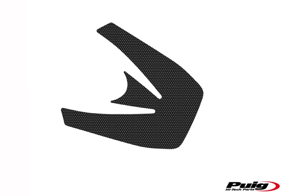 PUIG 7456U Naked Yoke Protector passend fuer APRILIA SHIVER 750 Grau