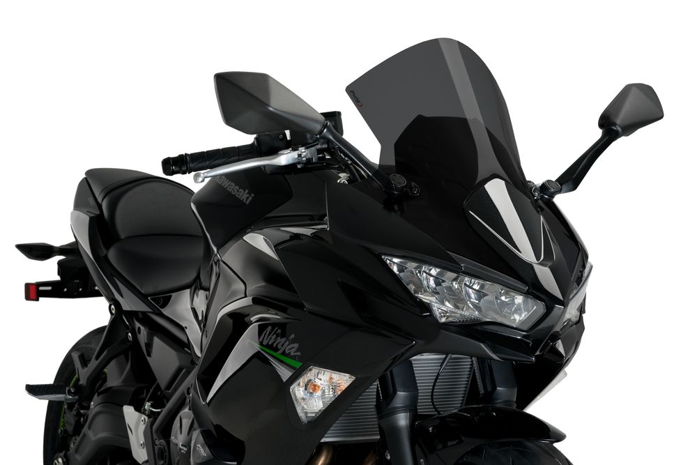 PUIG 3880F R-Racer Scheibe passend fuer KAWASAKI NINJA 650 Stark getönt