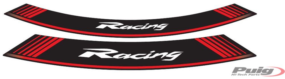 PUIG 5531R Rim Strips Specials  passend fuer UNIVERSAL UNIVERSAL Rot