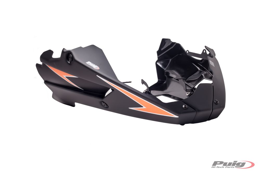 PUIG 6507J Bugspoiler passend fuer KAWASAKI Z800 Mattschwarz