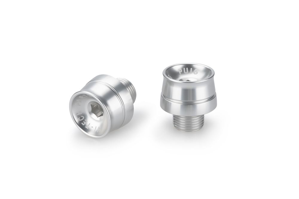 PUIG 21359P Lenkerenden Speed passend fuer APRILIA RSV4 FACTORY Silber