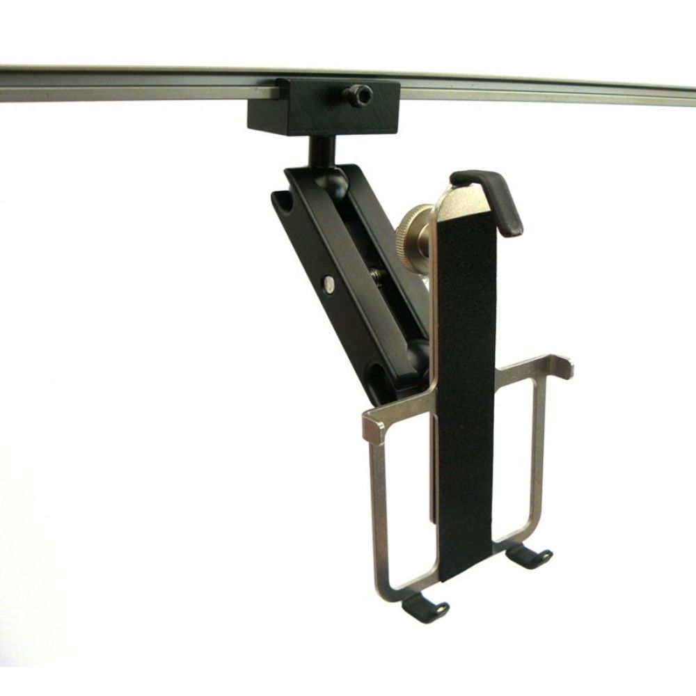 RA 7006-2 - 84 x 140-180 mm Fendt Schienen-Halterung Kugelflex® Alu für Smartpho