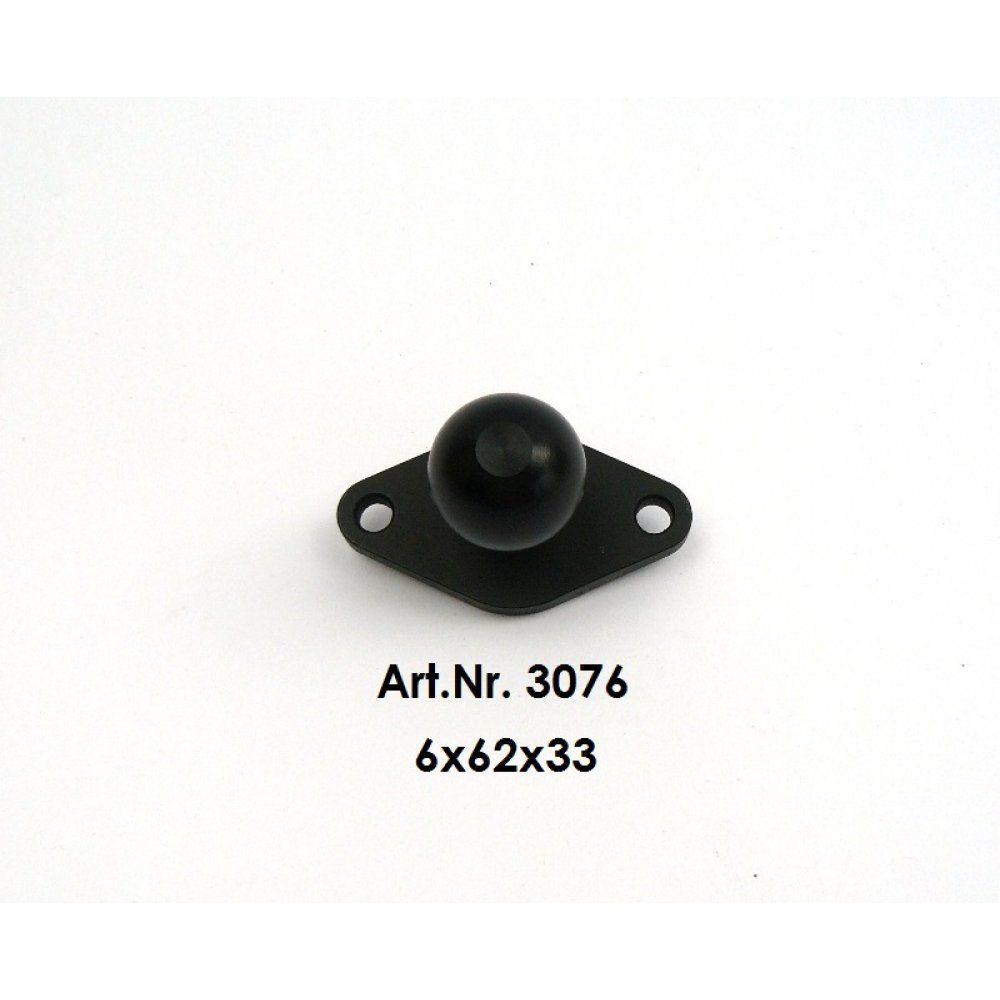 RA 3076 Alu Platte Kugelflex® mit Kugel f. Parallelfahrsystem