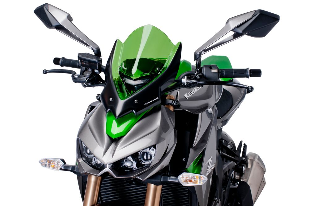 PUIG 7514V New Generation Touring passend fuer KAWASAKI Z1000 Grün