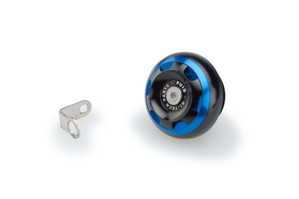 PUIG 20341A Motorölablassschraube TRACK passend fuer YAMAHA XT660X Blau