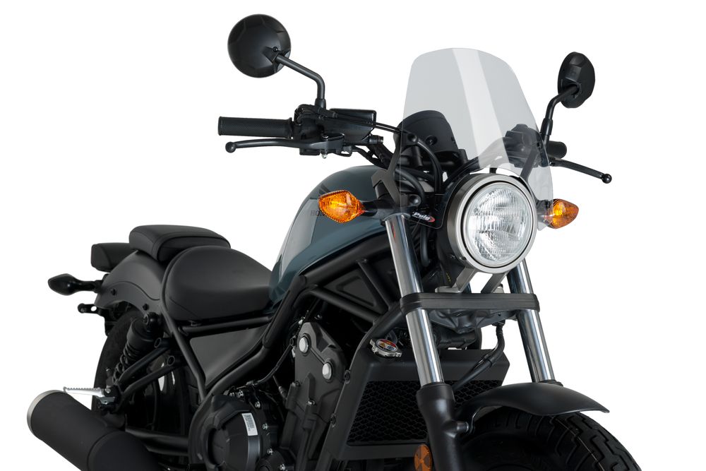 PUIG 3829W New Generation Sport passend fuer HONDA CMX 500 REBEL Transparent