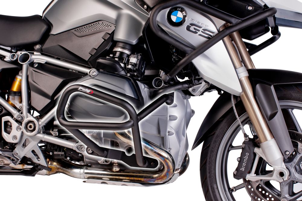 PUIG 7543N Sturzbügel passend fuer BMW R1200GS Schwarz