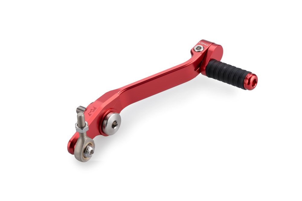 PUIG 22230R Verstellbares Gangschaltpedal passend fuer YAMAHA MT-09 SP Rot