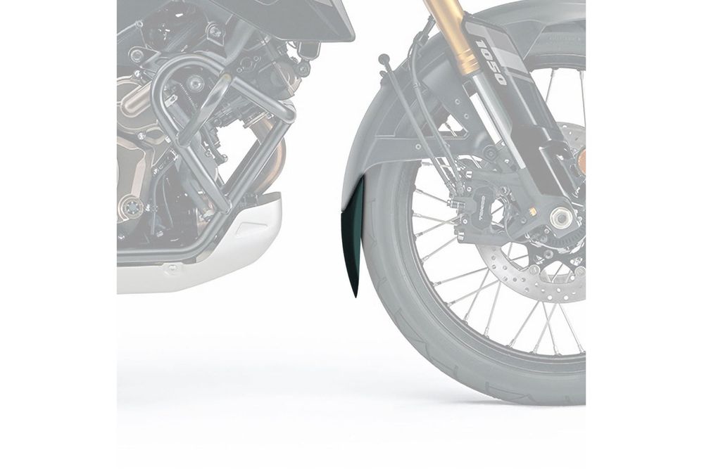 PUIG 21847N Verlängerung des vorderen Schutzblechs passend fuer SUZUKI DL1050DE V-STROM Schwarz