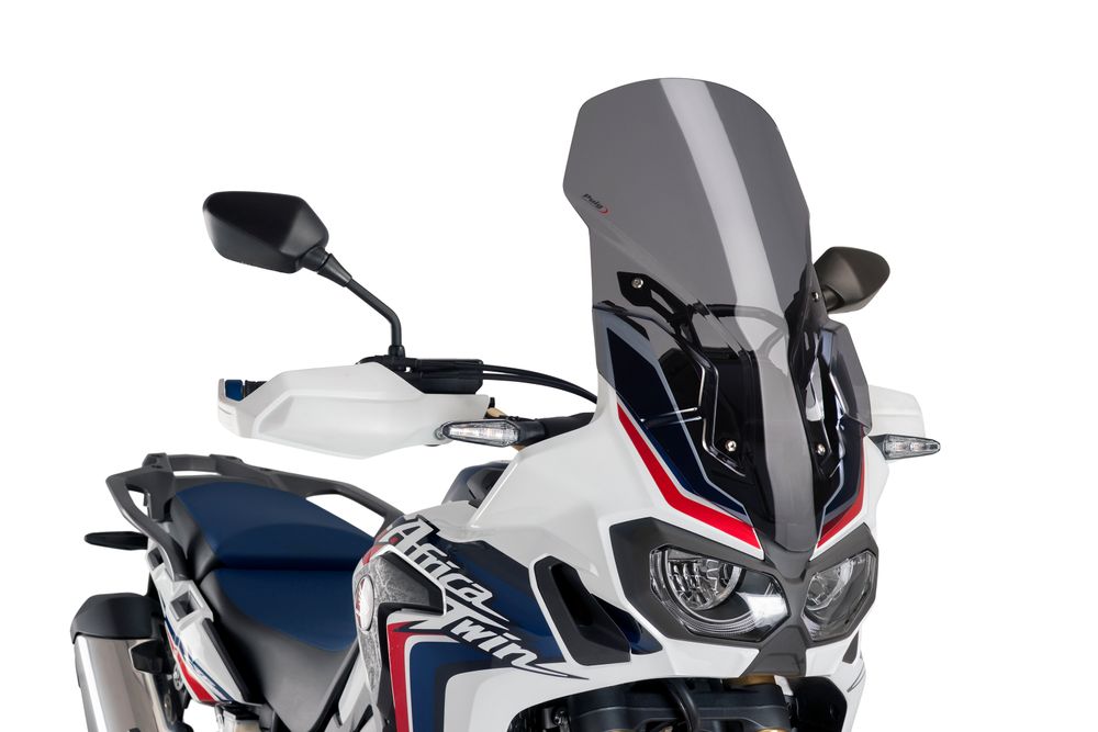 PUIG 8905F Tourenscheibe passend fuer HONDA CRF1000L AFRICA TWIN Stark getönt