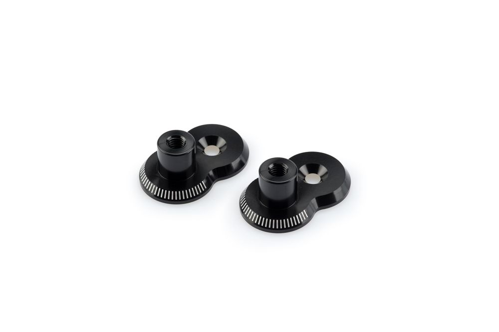 PUIG 3838N Vintage Fußrasten passend fuer SUZUKI GSX-R750 Schwarz