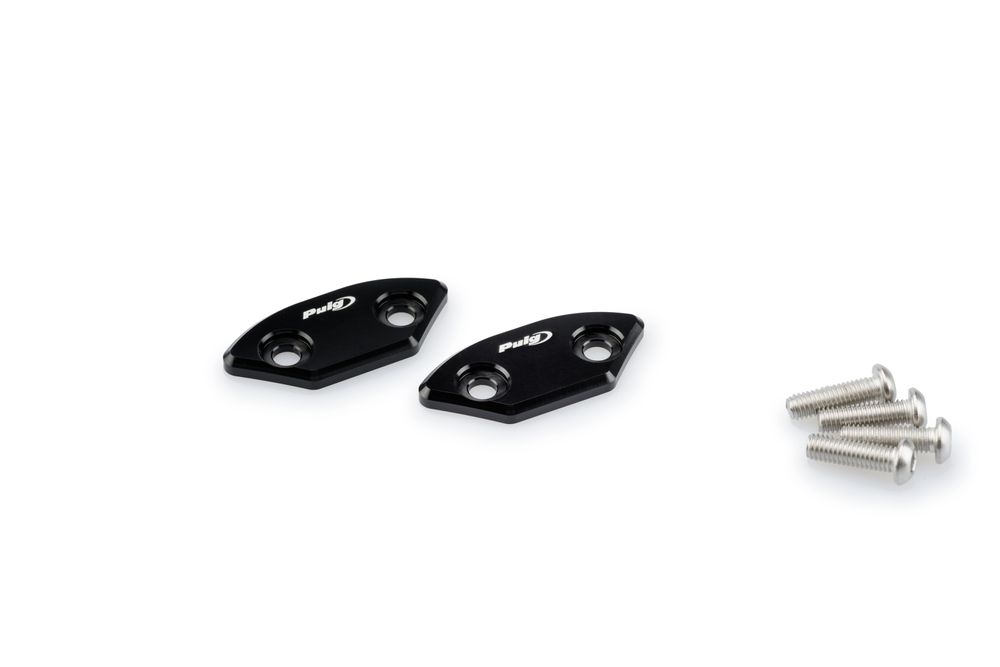 PUIG 3857N Rückspiegel Kappen passend fuer YAMAHA YZF-R6 Schwarz