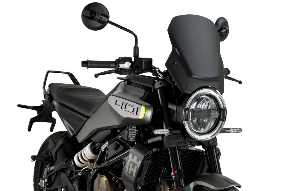 PUIG 22188J New Generation Sport passend fuer HUSQVARNA SVARTPILEN 125 Mattschwarz