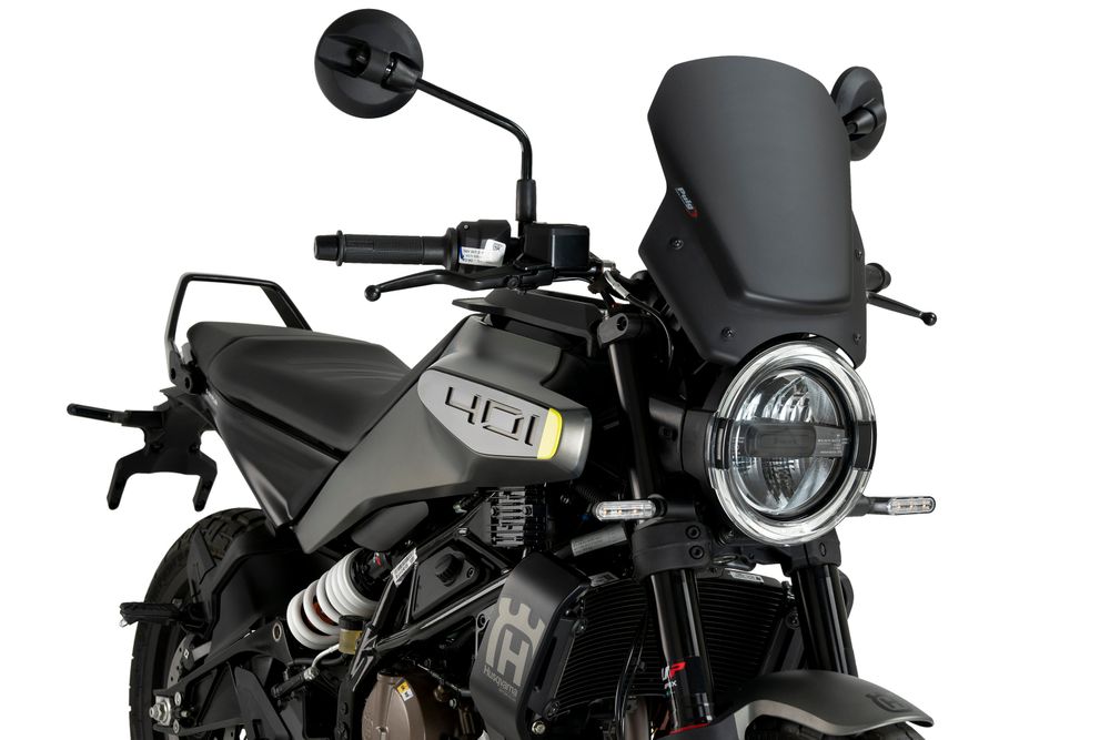 PUIG 22188J New Generation Sport passend fuer HUSQVARNA SVARTPILEN 125 Mattschwarz