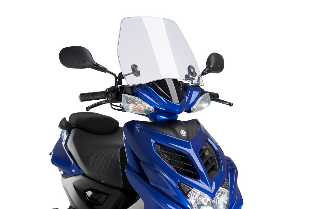 PUIG 9681W Rollerscheibe Trafic passend fuer YAMAHA AEROX 50 2T LC E2 Transparent