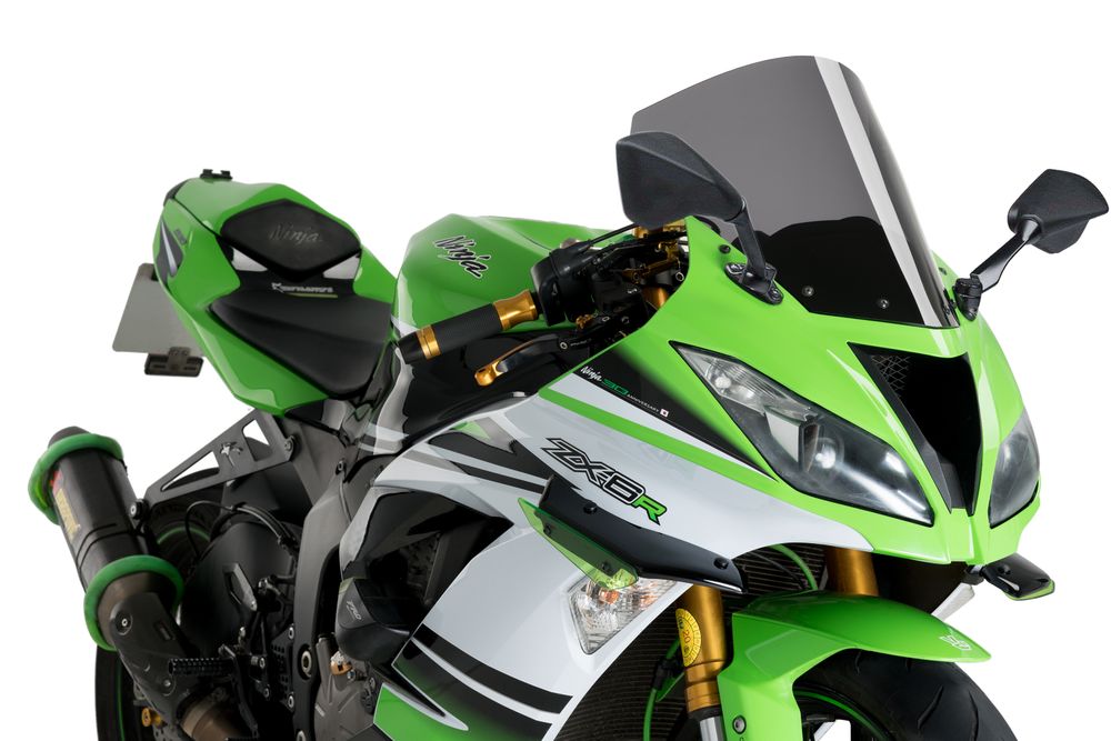 PUIG 3629H R-Racer Scheibe passend fuer KAWASAKI ZX-6R 636 NINJA Getönt