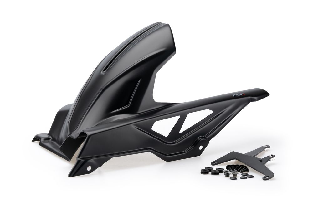 PUIG 21532J Hinterradabdeckungen passend fuer HONDA CB750 HORNET ECLUTCH Mattschwarz