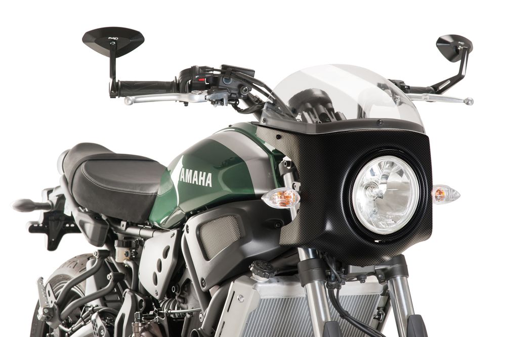 PUIG 9187W Retro-Verkleidungscheibe passend fuer YAMAHA XSR700 Transparent