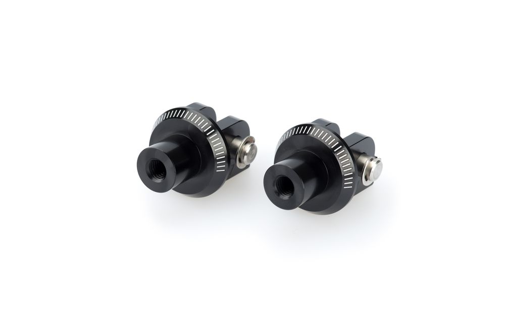 PUIG 6457N Adapter Fußrasten passend fuer YAMAHA YZF-R1 Schwarz