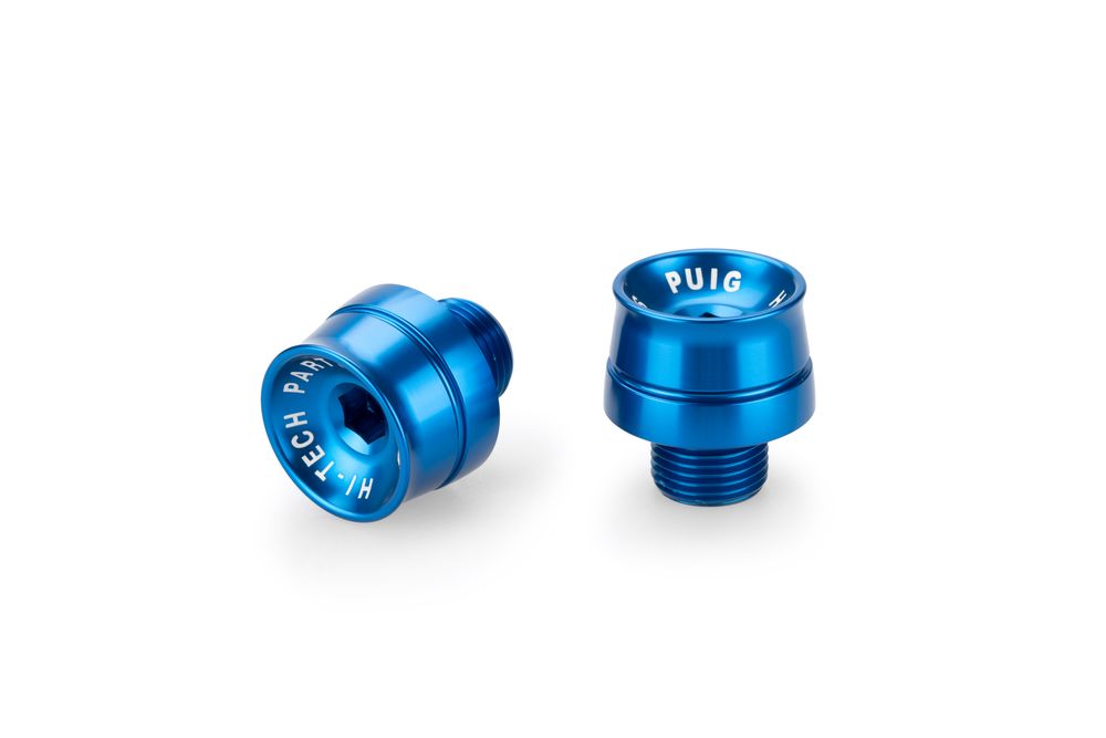 PUIG 21359A Lenkerenden Speed passend fuer APRILIA RSV4 FACTORY Blau