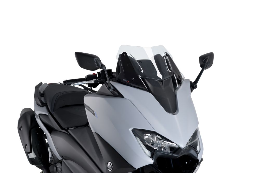 PUIG 9423W Windschutzscheibe V-Tech Line Sport passend fuer YAMAHA T-MAX 530 Transparent