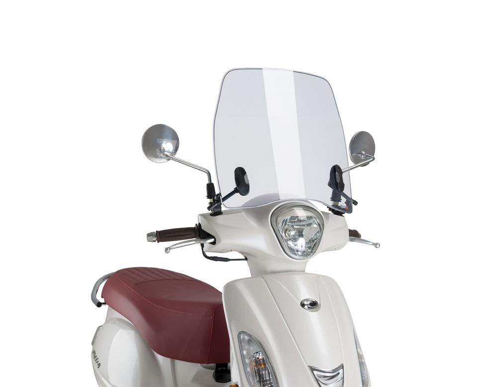 PUIG 9501W Rollerscheibe Trafic passend fuer KYMCO FILLY 125 Transparent