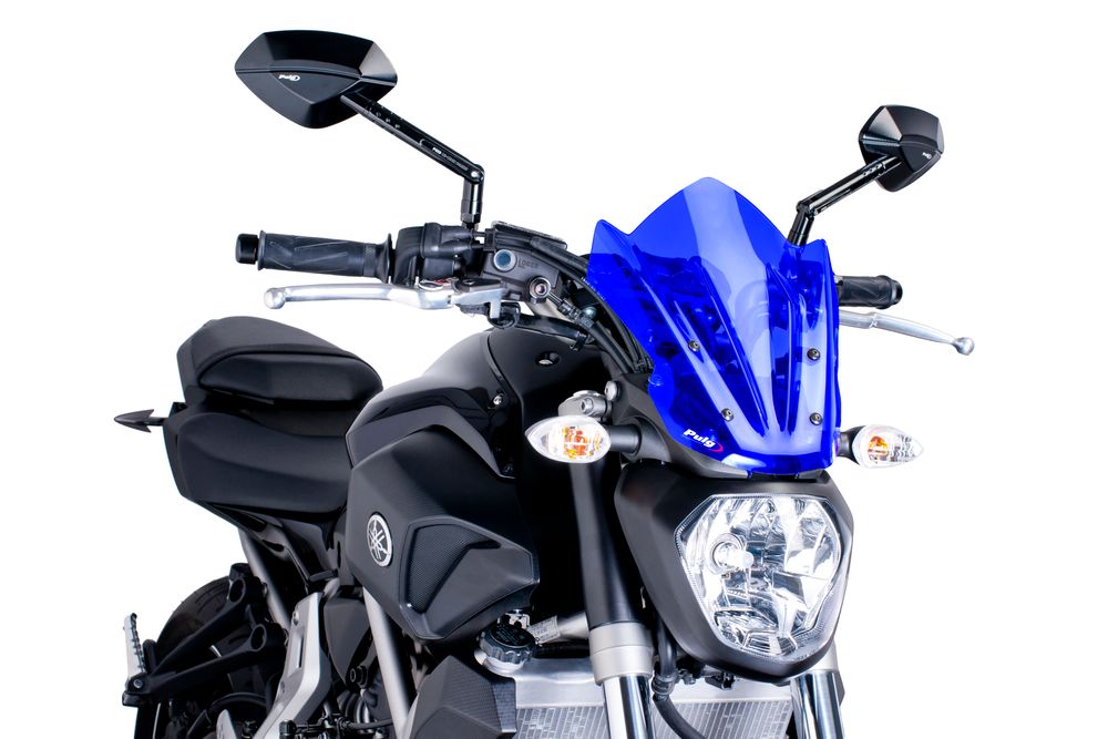 PUIG 7015A New Generation Sport passend fuer YAMAHA MT-07 Blau