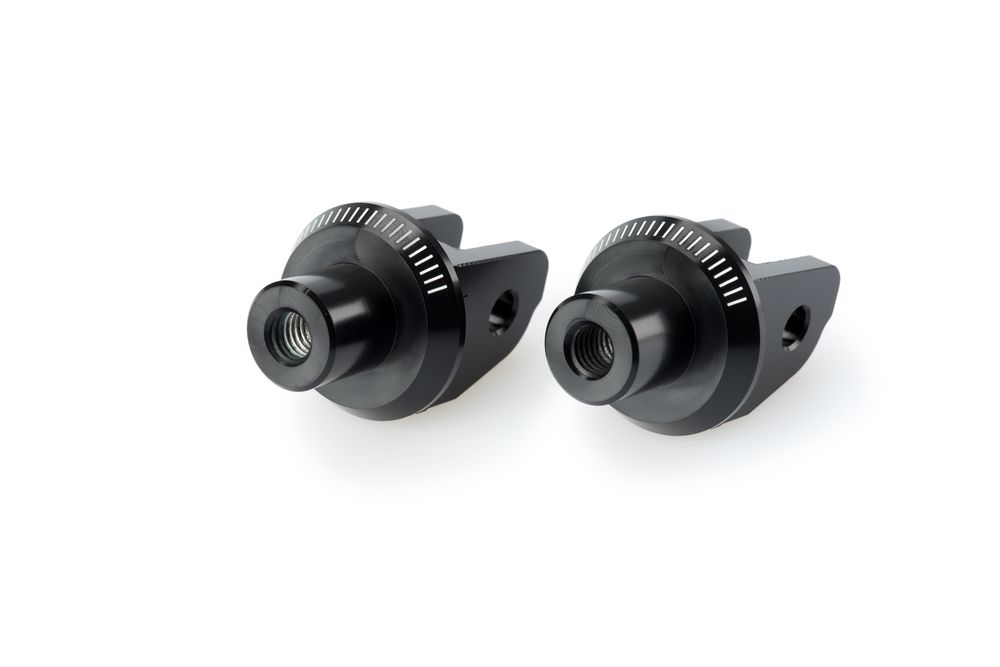 PUIG 8778N Vintage Fußrasten passend fuer DUCATI MONSTER 1200 R Schwarz