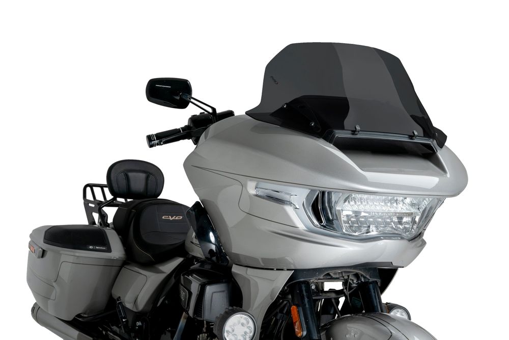 PUIG 22108F High-Road Touring passend fuer HARLEY DAVIDSON ROAD GLIDE FLTRX Stark getönt