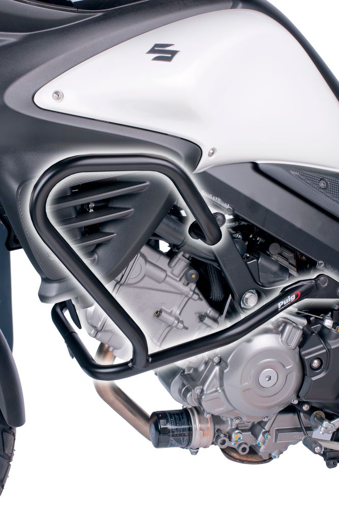 PUIG 5884N Sturzbügel passend fuer SUZUKI DL650 V-STROM Schwarz