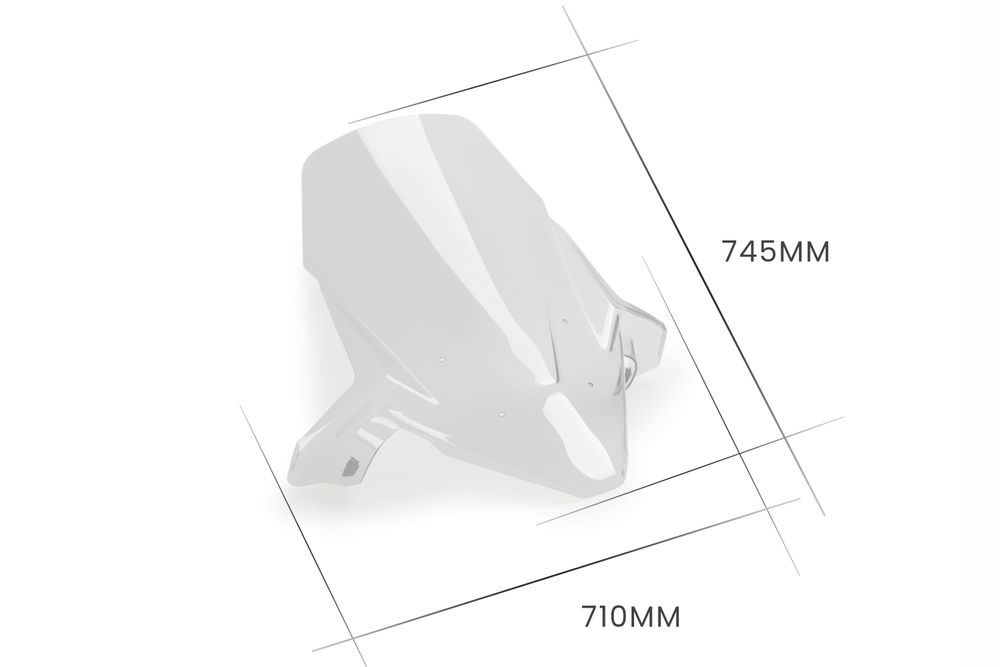 PUIG 20574H Windschutzscheibe V-Tech Line Touring passend fuer HONDA FORZA 750 Getönt