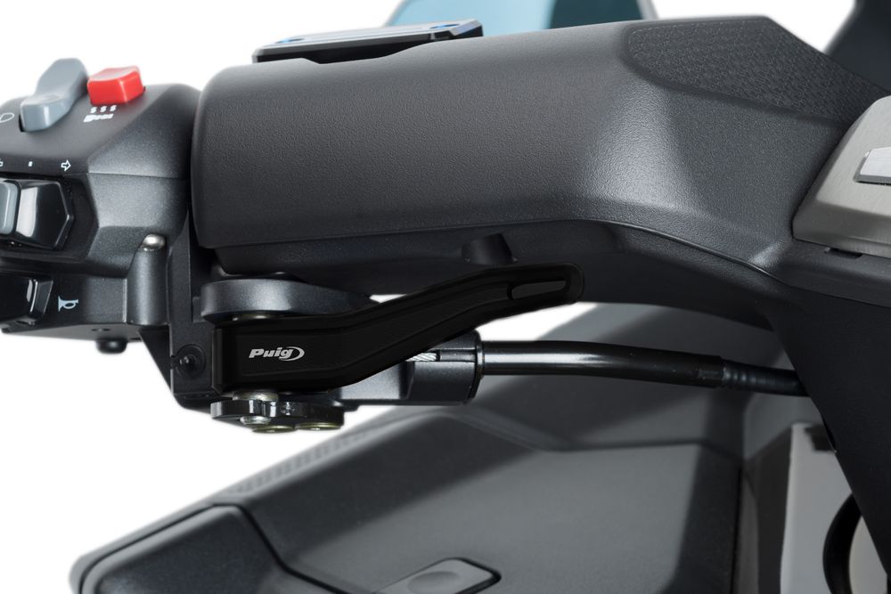 PUIG 9544N Handbremshebel passend fuer KYMCO AK550 Schwarz