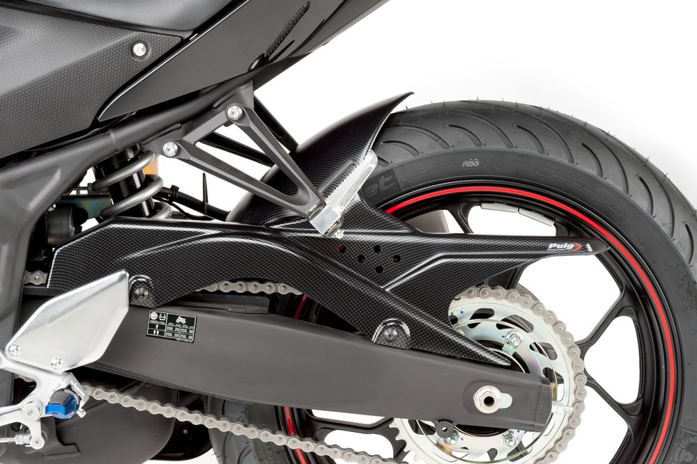PUIG 8141C Hinterradabdeckungen passend fuer YAMAHA YZF-R3 Carbon look