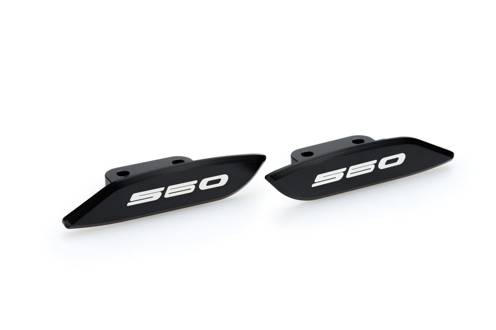 PUIG 3875N Retro Rückspiegel passend fuer YAMAHA T-MAX 560 TECH MAX Schwarz