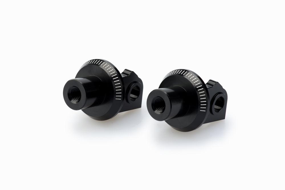 PUIG 20452N Vintage Fußrasten passend fuer KTM 1290 SUPERDUKE R Schwarz