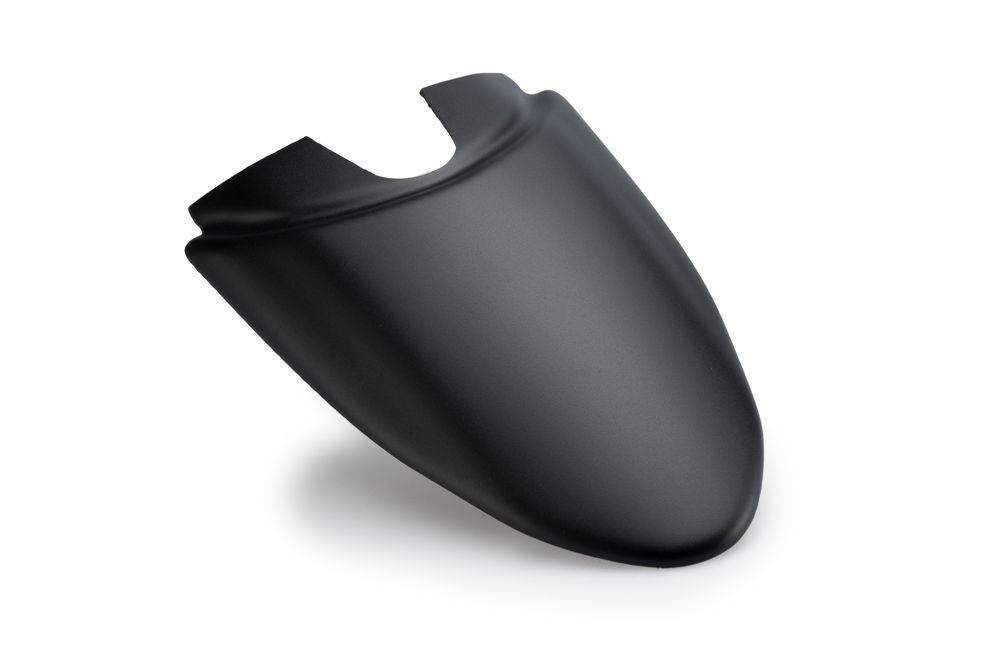PUIG 21643N Verlängerung des vorderen Schutzblechs passend fuer MOTO GUZZI V100 MANDELLO Schwarz