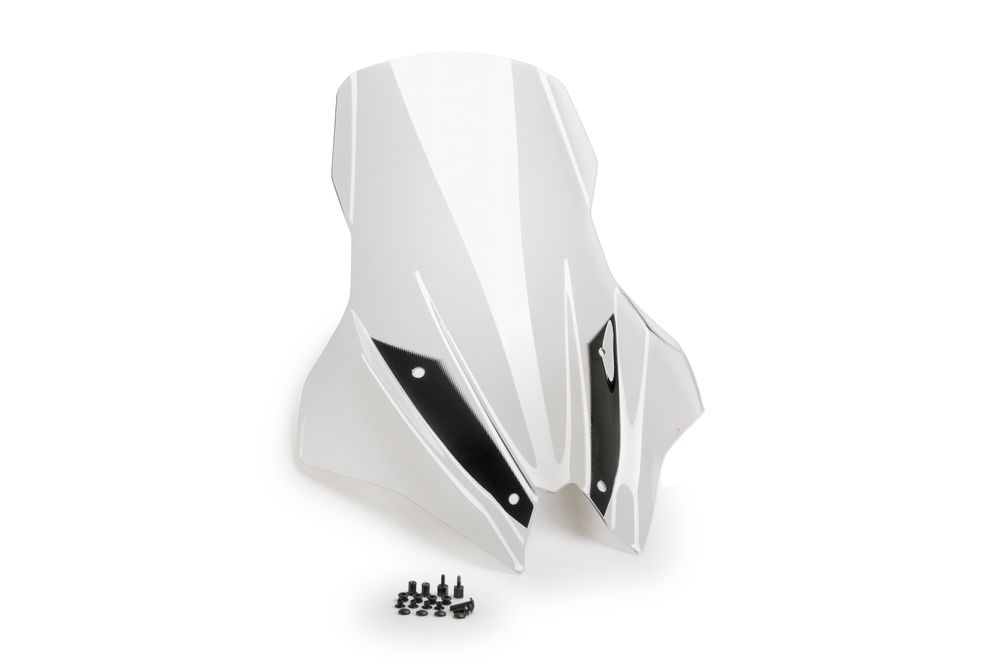 PUIG 21120W Windschutzscheibe V-Tech Line Touring passend fuer YAMAHA TRICITY 300 Transparent