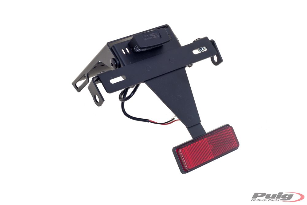 PUIG 4949N Kennzeichenhalter passend fuer YAMAHA XJ6 Schwarz