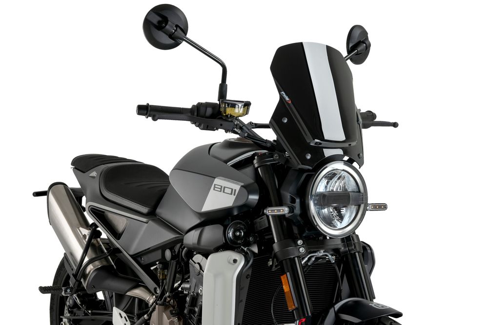 PUIG 22189N New Generation Sport passend fuer HUSQVARNA SVARTPILEN 801 Schwarz