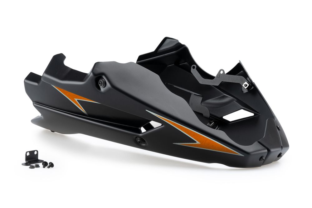 PUIG 9703J  Bugspoiler  passend fuer KAWASAKI Z900 Mattschwarz